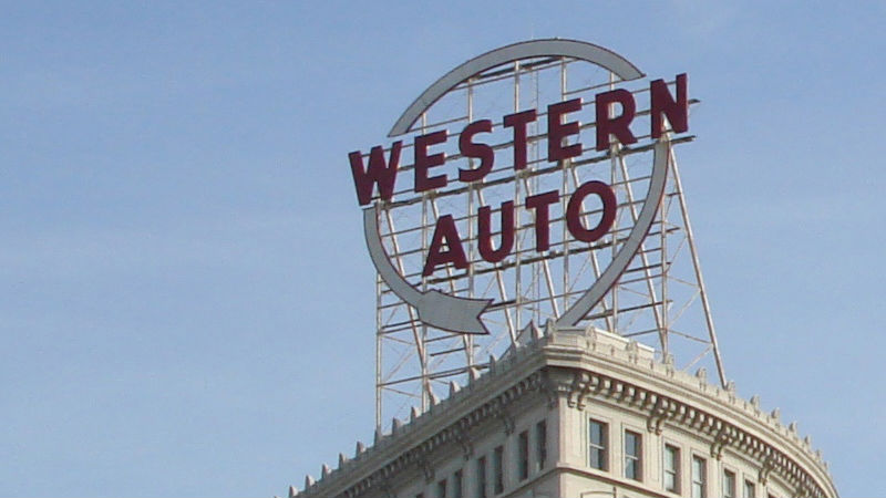 western-auto-sign